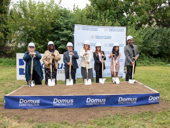 Phase I ground breaking photo