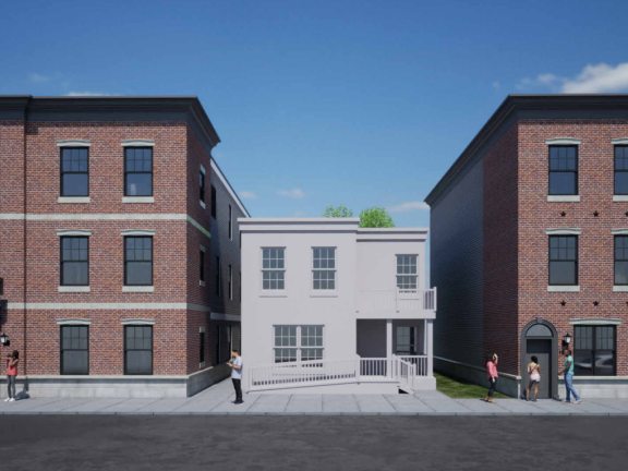 rendering of part of phase ii construction