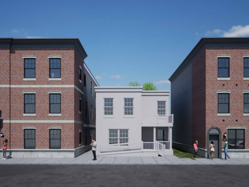 rendering of part of phase ii construction